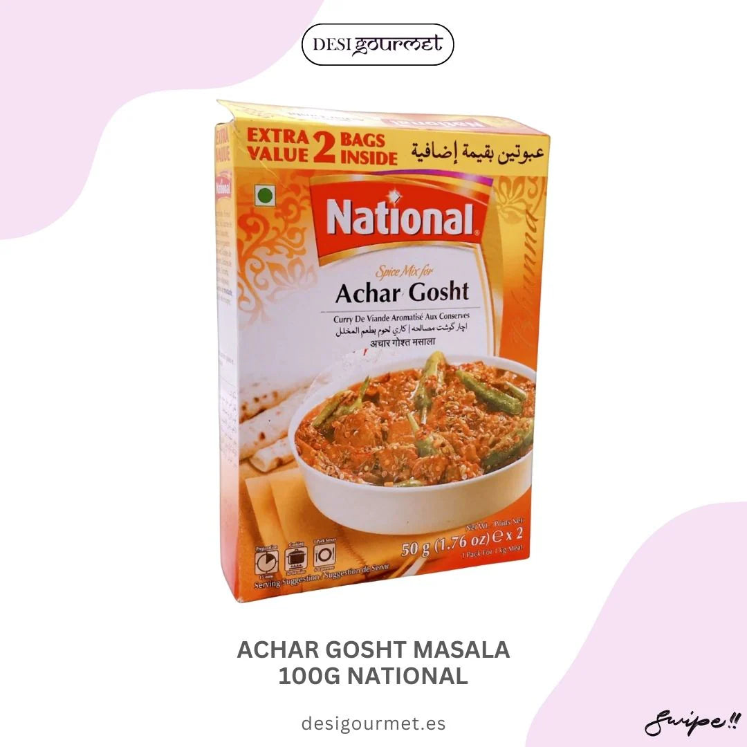 Spices for traditional meat stew | Achar Gosht Masala 100g National