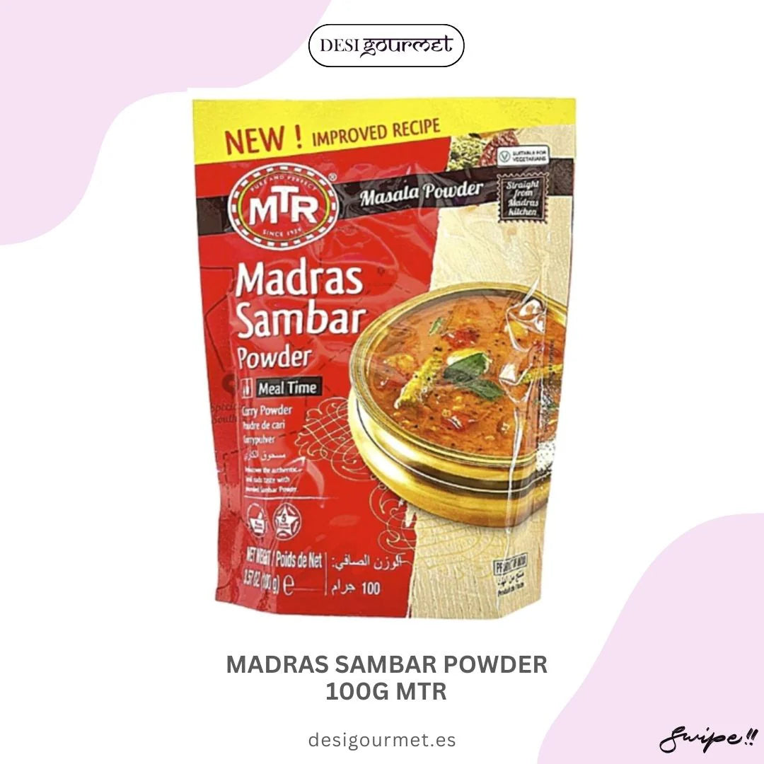 Spices for Vegetable and Tamarind Stew | Madras Sambar Powder 100g MTR