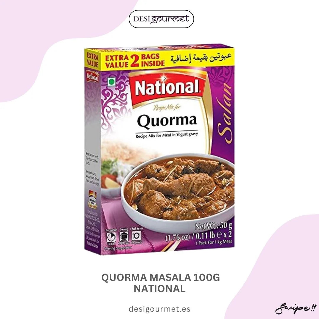 Spices for Quorma | Korma Masala | Quorma Masala 100g National