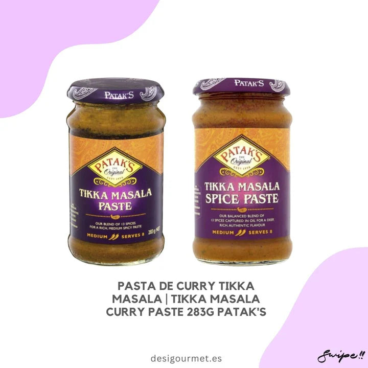 Tikka Masala Curry Paste | Tikka Masala Curry Paste 283g Patak's