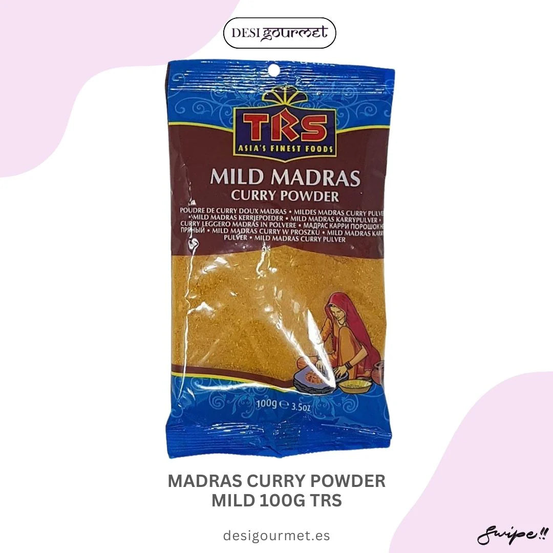 Mild Madras Curry | Madras Curry Powder Mild 100g TRS