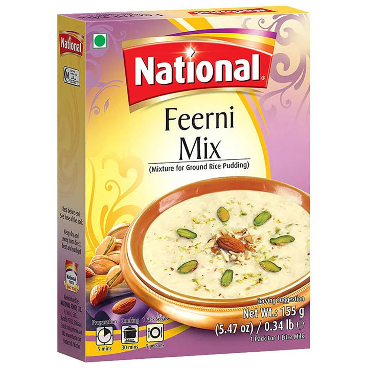 Ground Rice Pudding Mix | Indian Ground Rice Pudding | Feerni Mix 155g National