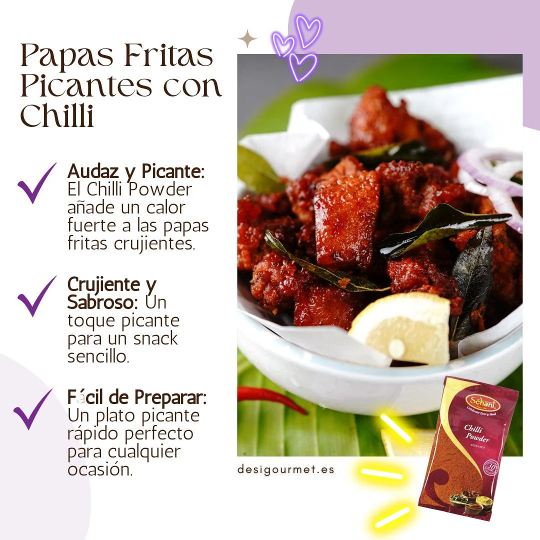 Extra Hot Chili Powder | Schani Chili Powder Extra Hot 100g