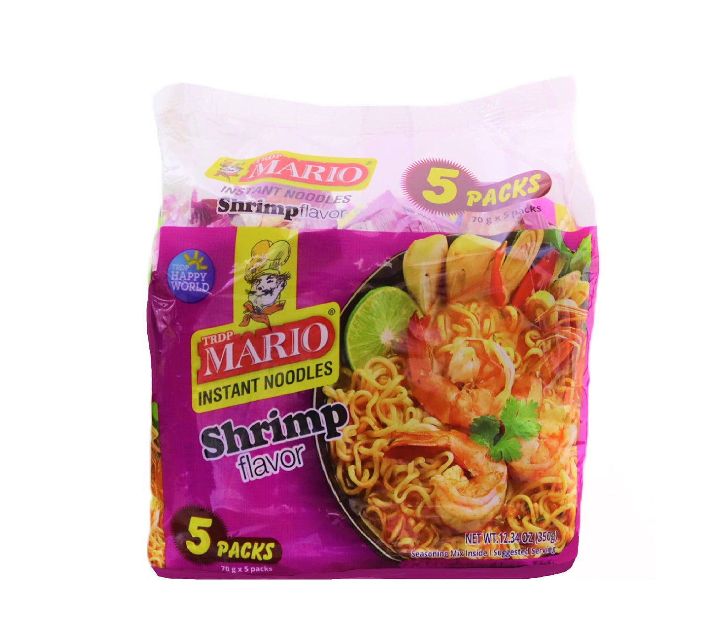 Mario Shrimps Flavour Noodels 5 X 425g