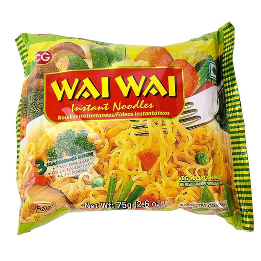 WAI WAI Noodles - Vegetal 375G