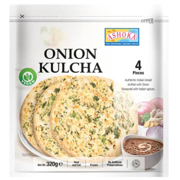 Bread stuffed with braised onions and spices | Onion Kulcha 320g/4 pcs. Ashoka