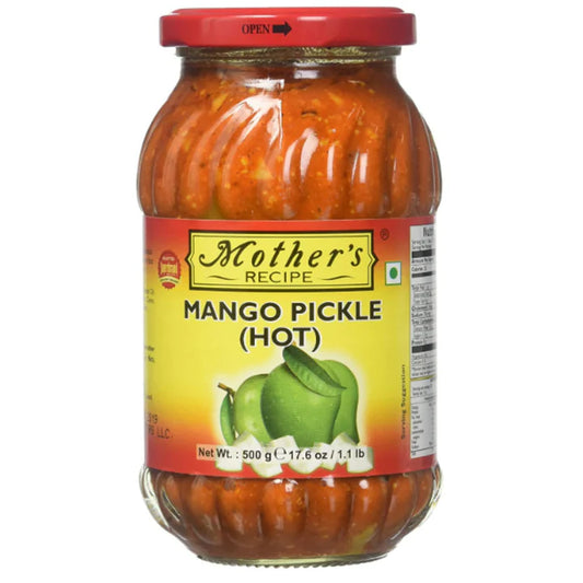 Spicy Mango Pickle (pickle) | Mango Pickle Hot 500g Mother's Recipe
