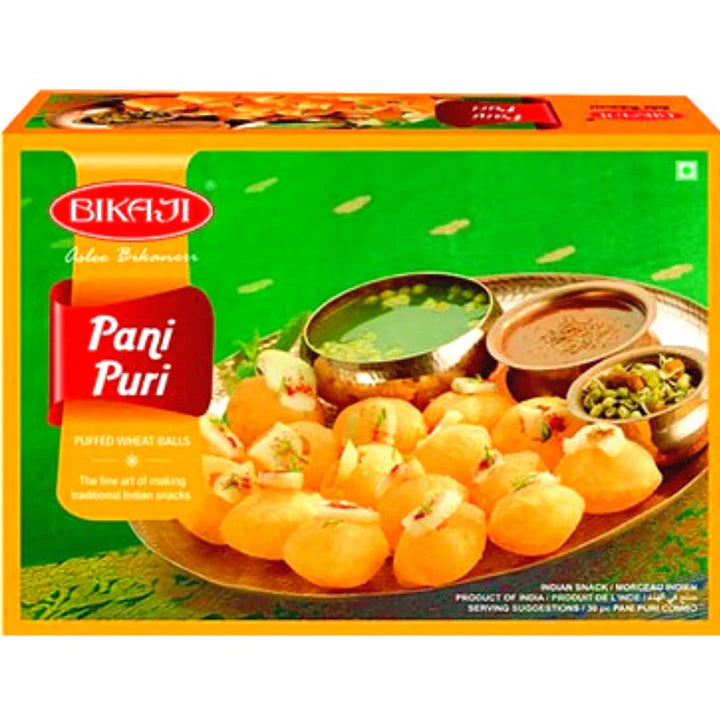 Pani Puri Snacks | Pani Puri 30 pcs. Bikaji