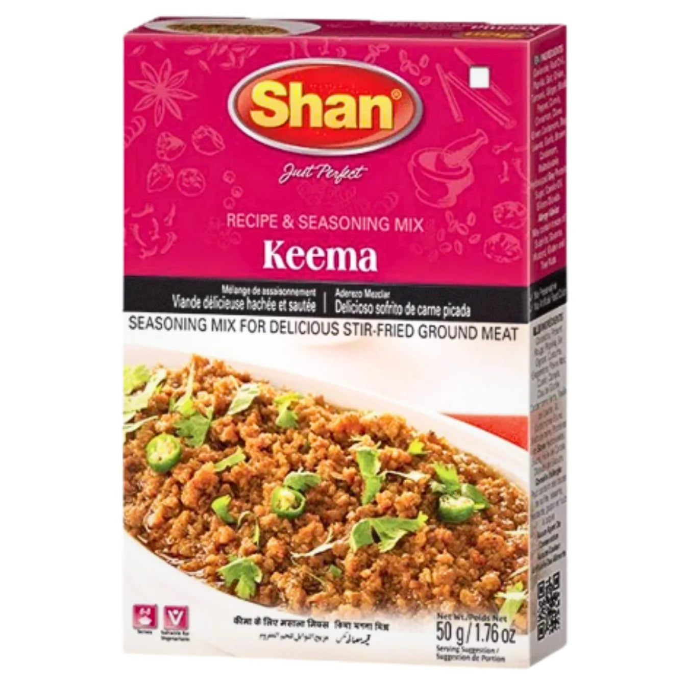 Spices for Minced Meat | Keema Masala (Qeema) 50g Shan