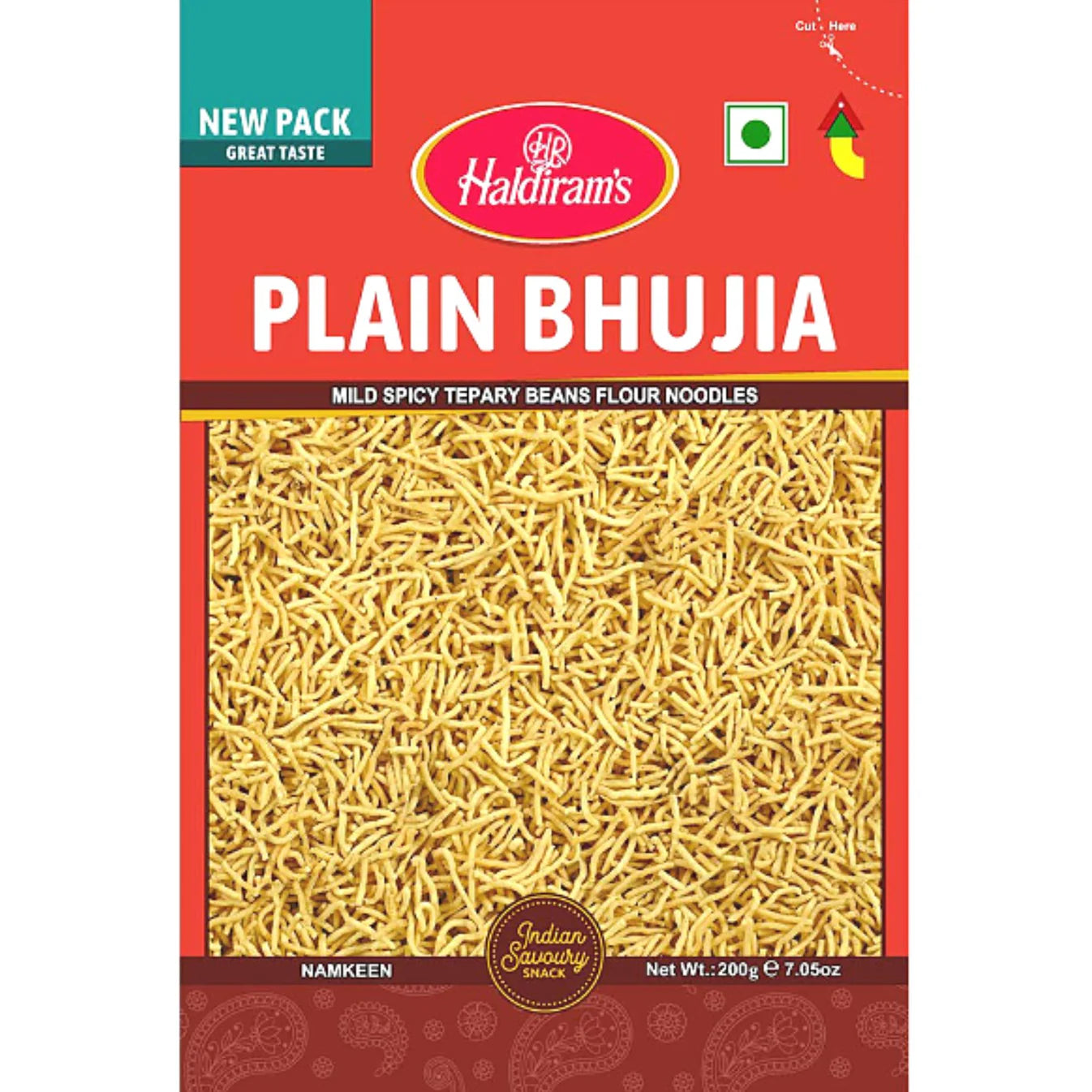 Bhujia Plain Snacks | Plain Bhujia 200g Haldiram