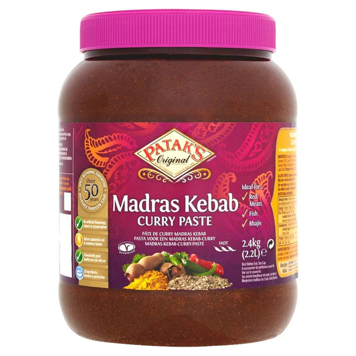 Madras Kebab Curry Paste2.4kg Patak´s