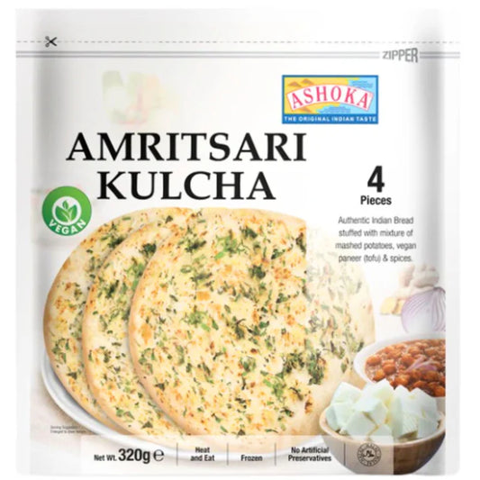 Amritsari Kulcha Indian Bread | Amritsari Kulcha 320g/4pcs. Ashoka