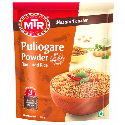 Tamarind Rice Spices | Puliogare Rice Powder 200g MTR