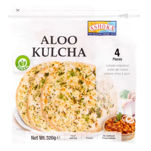 Bread stuffed with stewed potatoes and spices | Aloo Kulcha 400g/4 pcs. Ashoka