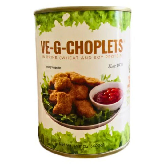 VEG CHOPLETS Vegetable protein cubes | VEG CHOPLETS Vegetarian Protein fillet 400g