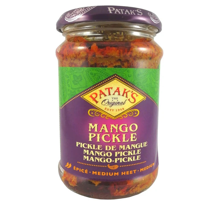 Mango Pickle (pickled) | Mango Pickle Mild 283g "Patak"
