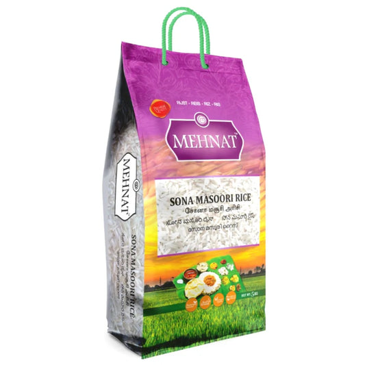 Sona Masoori Rice | Sona Masoori Rice 5kg Mehnat