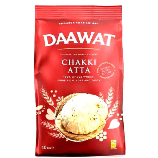 Wheat Flour for Chapati Daawat | Wheat Flour for Chapati 10kg Daawat Chakki Atta