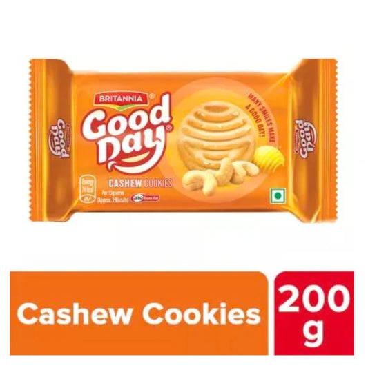 Cashew cookies | Good Day Cashew Cookies 200g Britannia