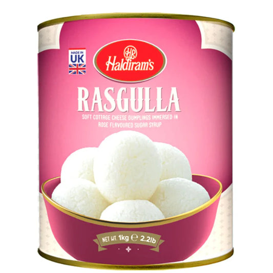 Sweet Fluffy Cottage Cheese Fritters | Rose Rasgulla | 1kg Haldiram