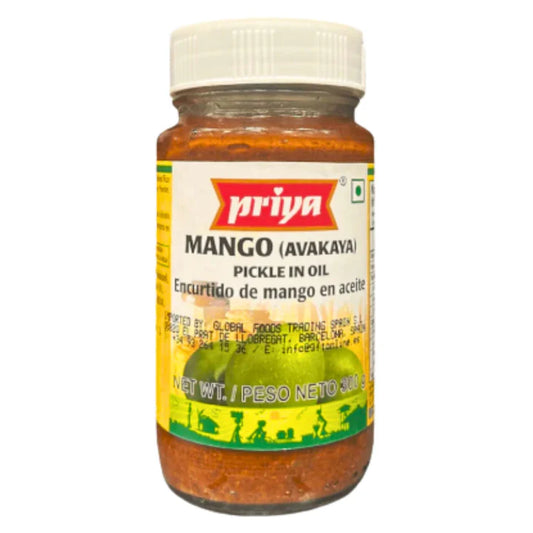 Avakaya Mango Pickle (pickled) | Mango Avakaya Pickle 300g Priya