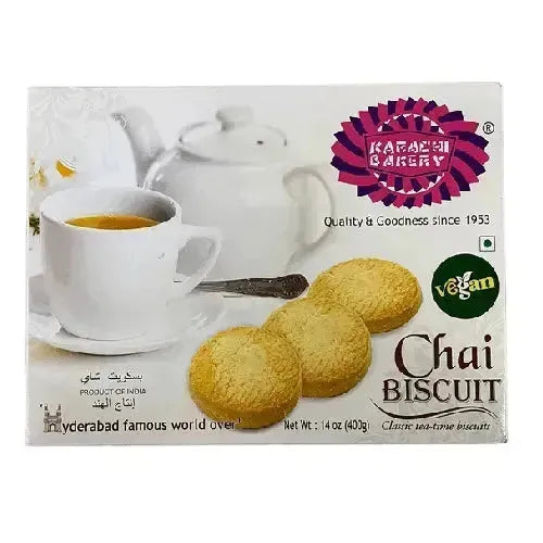 Karachi Bakery Vegan Chai Biscuits - 400g