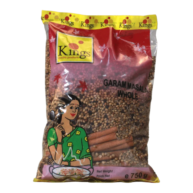 KINGS GARAM MASALA WHOLE 750G