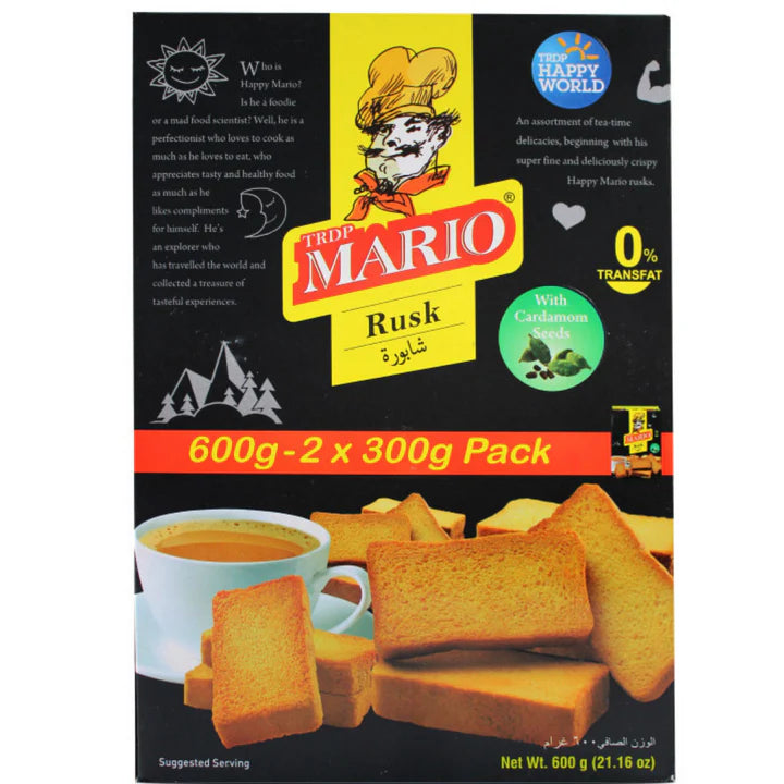 Toasted Rusk | Cardamom Rusk 600g Mario