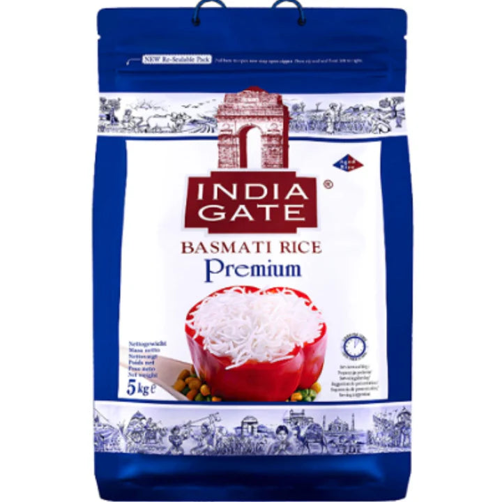 Basmati Rice "India Gate Premium" | Basmati Rice 5kg "India Gate Premium"