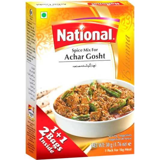 Spices for traditional meat stew | Achar Gosht Masala 100g National