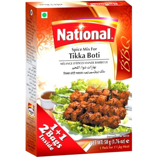 Spices for Marinades | Tikka Boti Masala 100g National