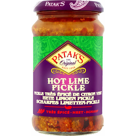 Spicy Lime Pickle (pickle) | Lime Pickle Hot 300g"Patak"