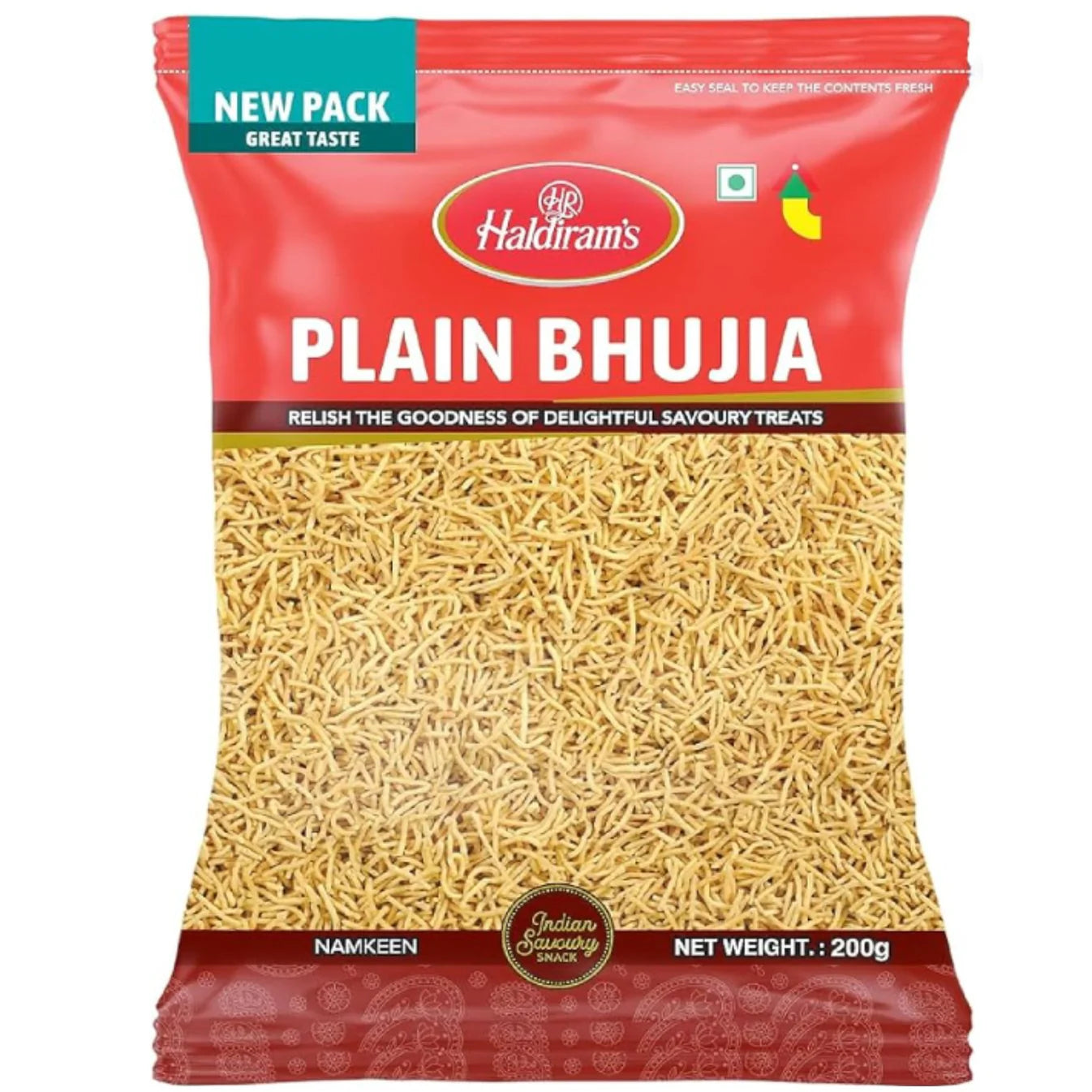 Bhujia Plain Snacks | Plain Bhujia 200g Haldiram