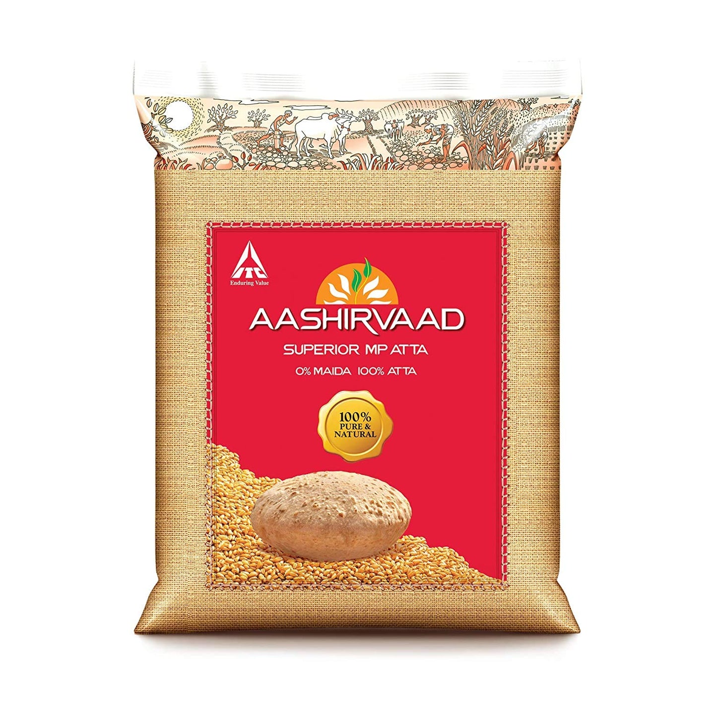 Aashirvaad Atta de Trigo Entero - 10kg