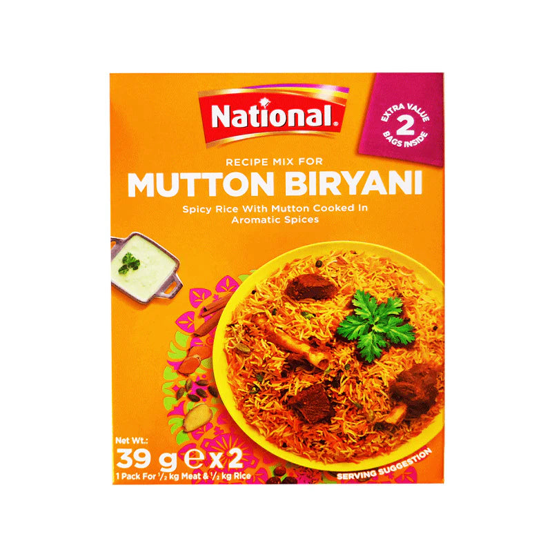 National Mutton Biryani Masala 39g(2 packs)