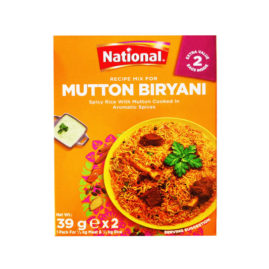 National Mutton Biryani Masala 39g(2 packs)