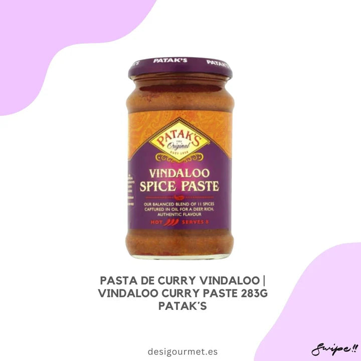 Vindaloo Curry Paste | Vindaloo Curry Paste 283g Patak's
