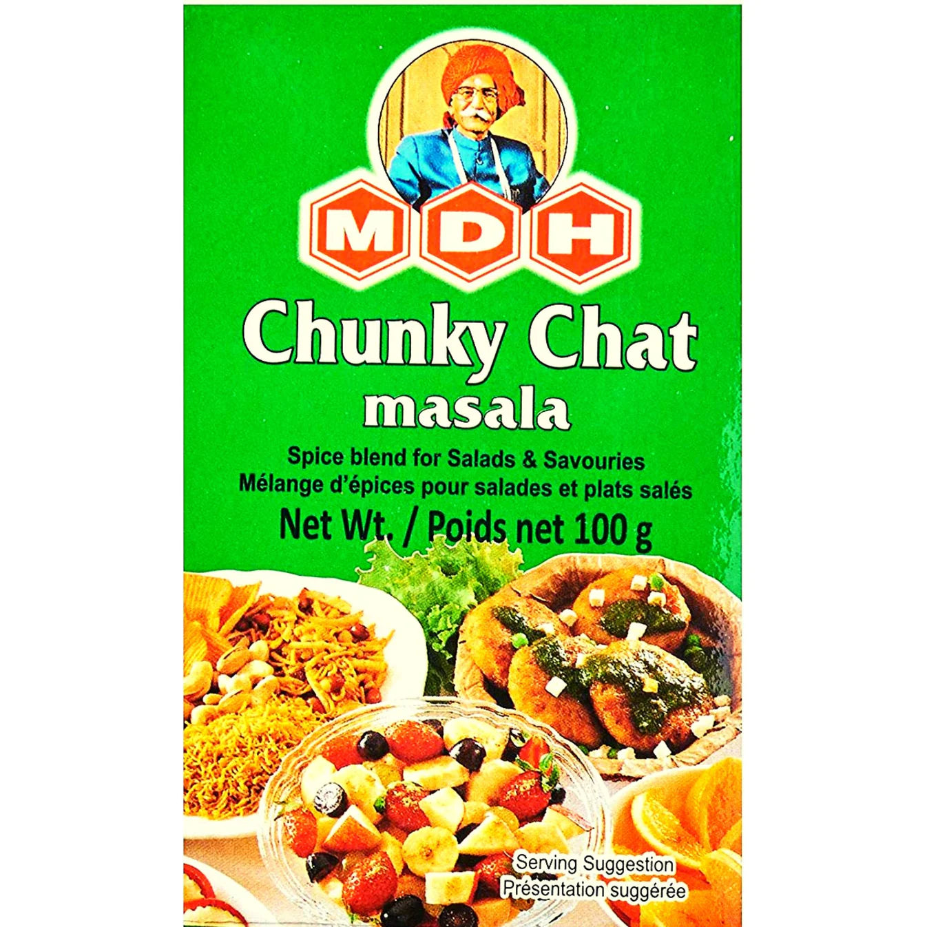 Spices for Fruit, Salads, and Snacks | Chunky Chat Masala 100g MDH