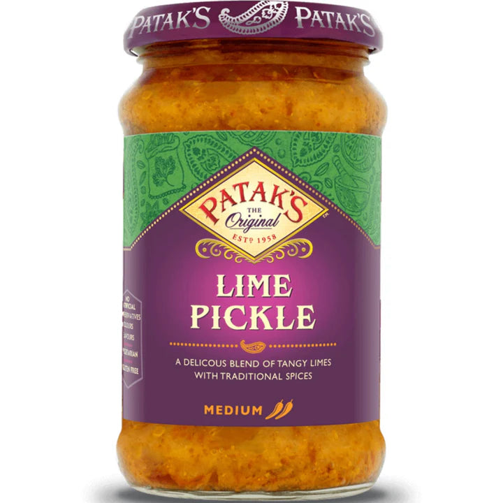 Lime Pickle (pickled) | Lime Pickle Mild 283g Patak