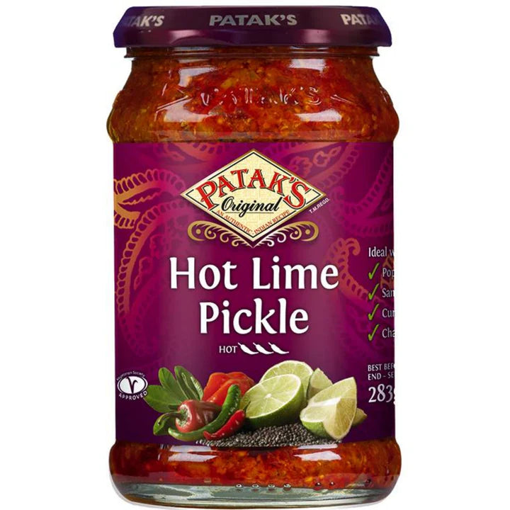 Spicy Lime Pickle (pickle) | Lime Pickle Hot 300g"Patak"