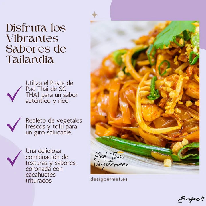 Pad Thai Pasta | Pad Thai Paste 110g SO THAI