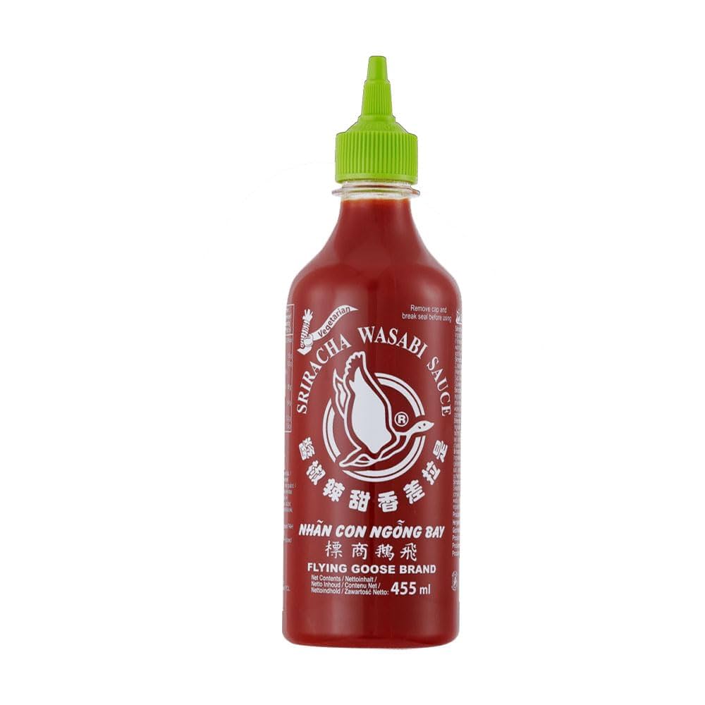 Flying Goose Sriracha Wasabi Sauce (Vegetarian) 455ml