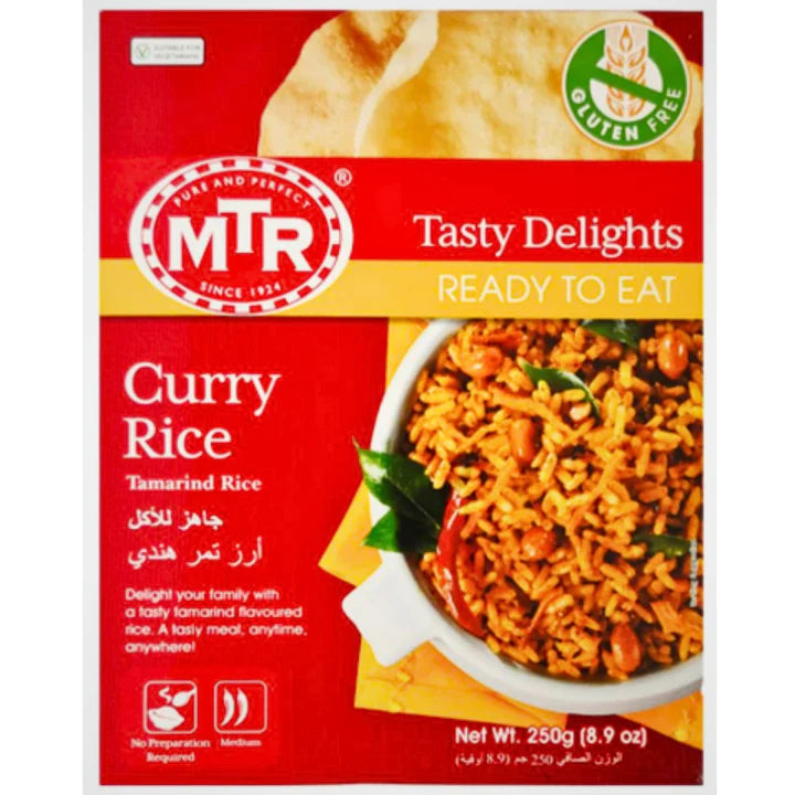 Curry Spiced Rice | Curry Rice 250g MTR