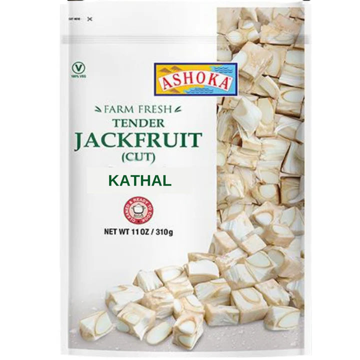 Jackfruit Cuts | Jackfruit Tender Cut (Kathal) 310g Ashoka