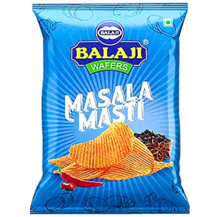 Masala Flavored Potato Chips | Balaji Masala Masti Potato Chips 150g
