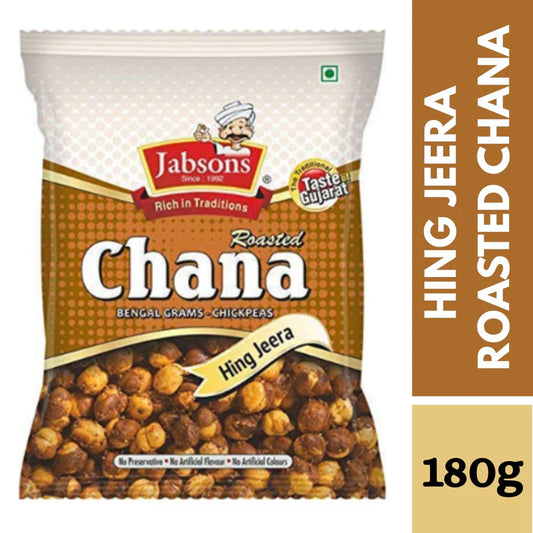 Snacks Hing Jeera Chana Crispy Chickpeas | Hing Jeera Chana Roasted 180g Jabsons
