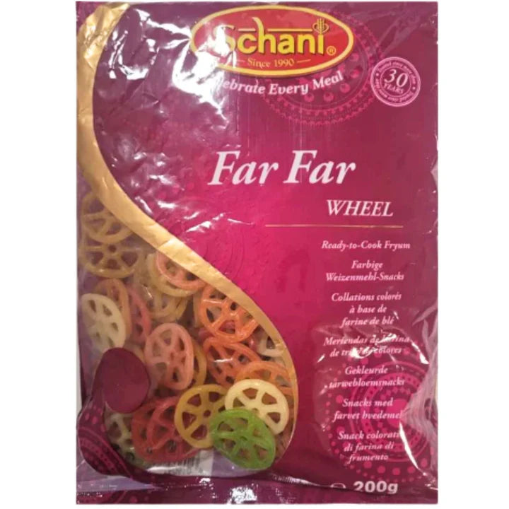 FAR FAR Fried Snacks | FAR FAR Wheel 200g Schani