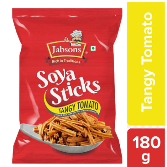 Snacks Soy Sticks | Soya Sticks Tangy Tomato 180g Jabsons