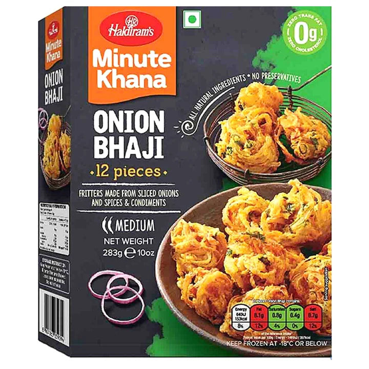 Onion Fritter | Onion Bhaji (Pakoda) 283g/12 pcs. Halidiram