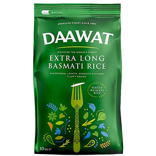 Long Basmati Rice | Basmati Rice 10kg Extra Long "DAAWAT"